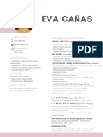 Eva Cañas: Contacto Experiencia Profesional