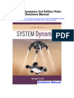 System Dynamics 3rd Edition Palm Solutions Manual