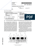 Fuel Cell Array Formed in A Single Layer of Monocrystalline Silicon and Fabrication Process EP06007805A1