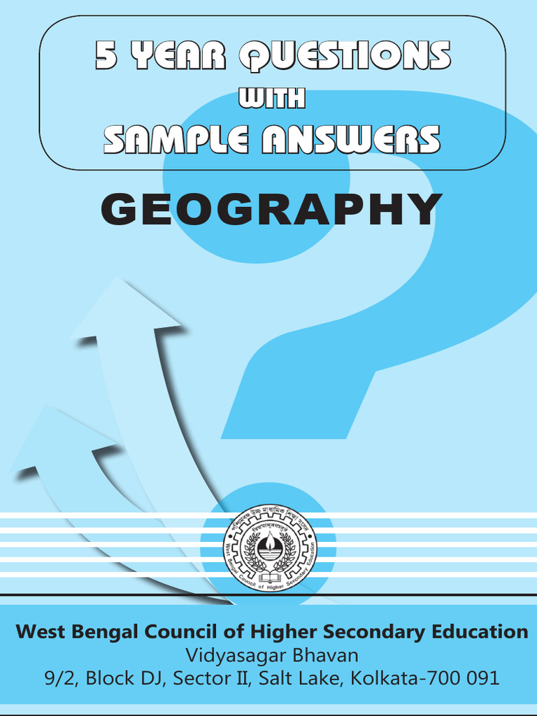 H.S. Model Question Geography | PDF | Symbols | Collation