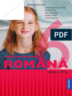 Limba Si Literatura Romana Cls 6 V 3