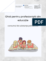 Ghid Pentru Profesionistii Din Educatie Consumul de Substante Psihoactive