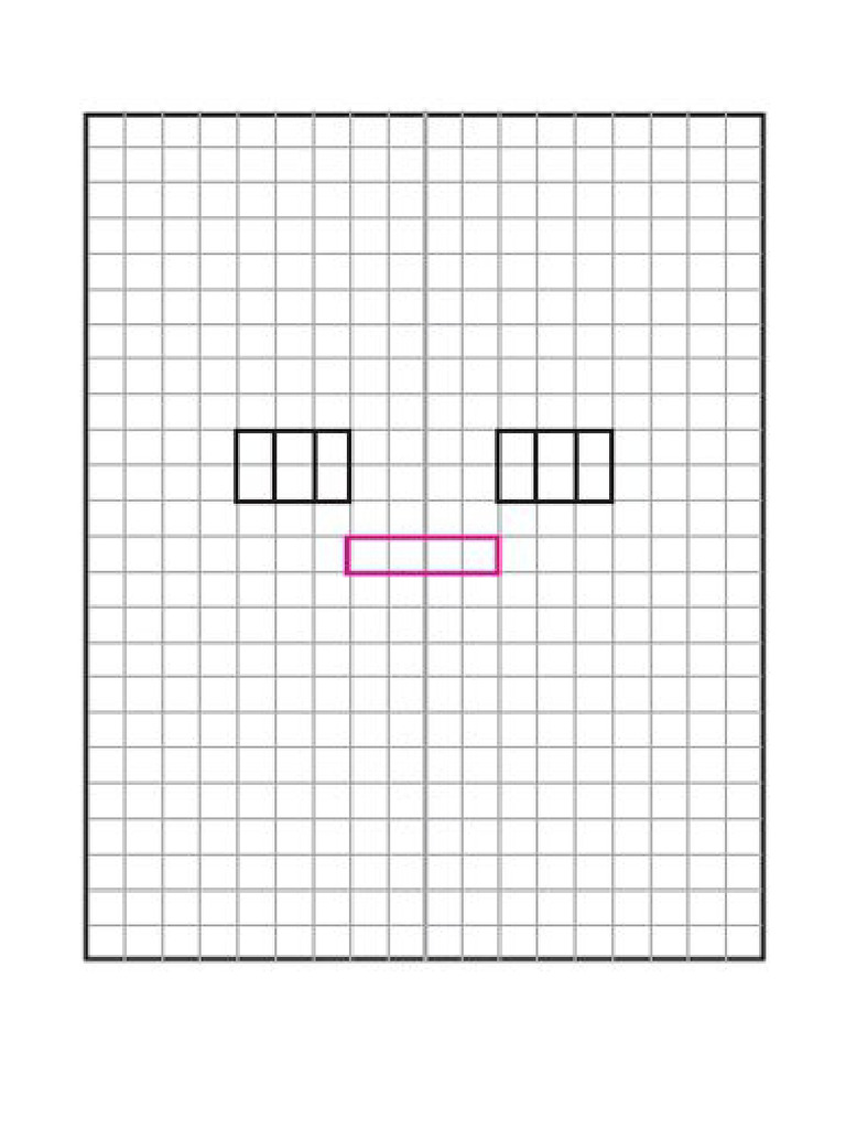 Desenhar personagem estilo minecraft | PDF