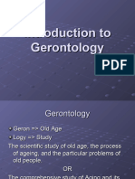 Introduction To Gerontology
