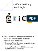 1.0 Introducción A La Ética y Deontología