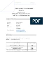 Ing - Civil Karen Rocio Llanos Centurion CIP:197172 RUC:1047700116 Direccion: Jiron Comercio N 220 Pallasca-Palllasca-Ancash