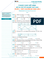 5. (Ngọc Huyền LB) Đề Số 5 - THPT Chuyên ĐH Vinh - Nghệ an Lần 1-Đã Gộp