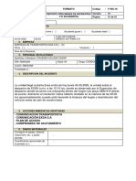 F-SIG-18 Reporte Preliminar de Incidentes