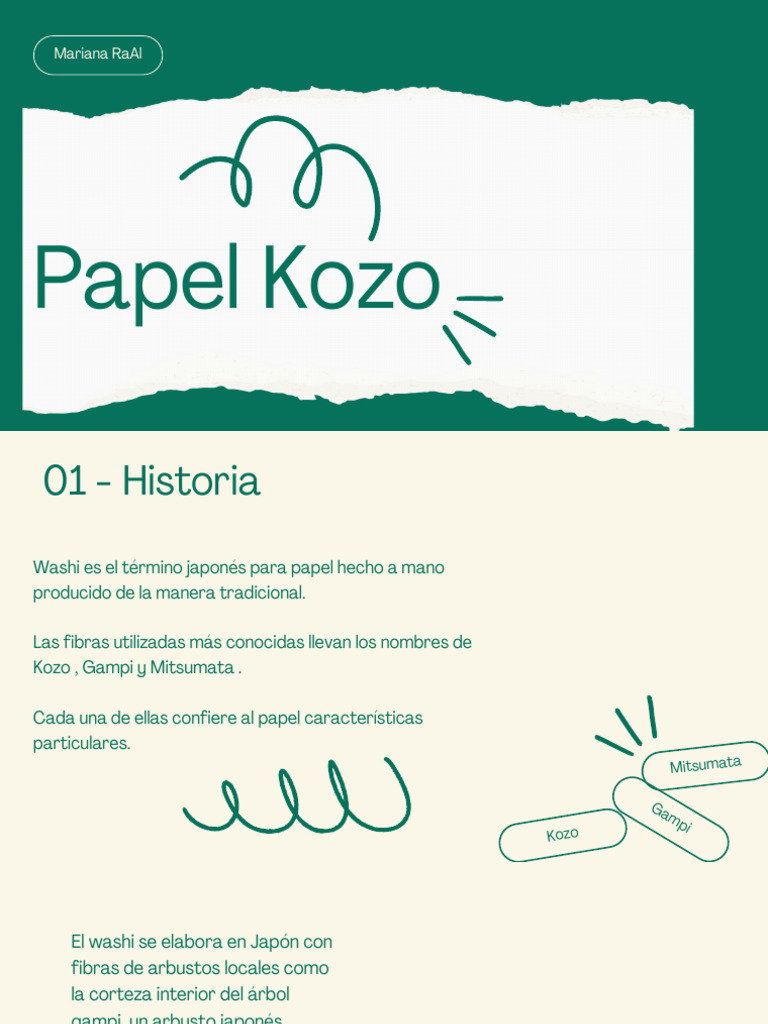 Papel Kozo | PDF | Papel | Japón