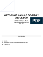 6 - Metodo Angulo de Giro y Deflexion