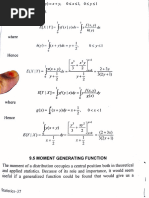 Moment Generating Functions