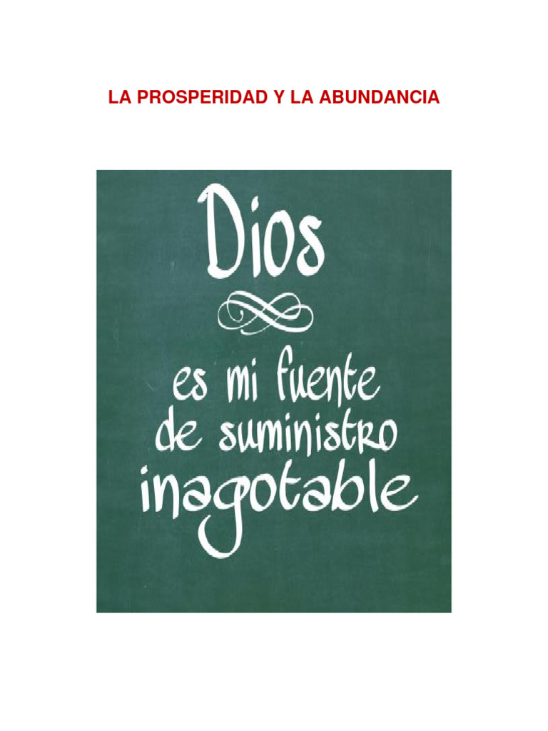 Taller de Abundancia y Prosperidad | PDF | Amor | Las emociones