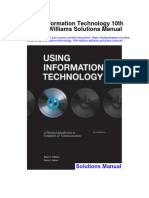 Using Information Technology 10th Edition Williams Solutions Manual