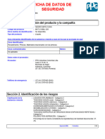 MSDS Negro Mate Cuna