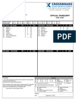 Class of 2021 Initial Transcript Uploaded 9-18-20 2