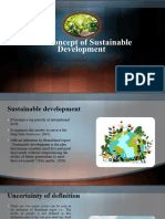 The Concept of Sustainable Development
