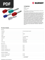 BURNDY YF0815ID Specsheet