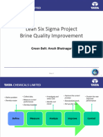 LSS Summary-Brine Quality Improvement-Soda Ash-Aresh Bhatnagar-GB Wave-4-2012