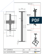 Coluna para Gondola Central