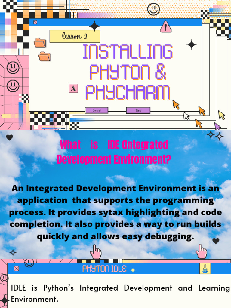 Installation of Python Ide Students | PDF | Integrated Development ...