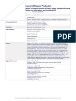 An Automated, Modular System For Organic Waste Utilization Using Hermetia Illucens Larvae: Design Considerations and Sustainability