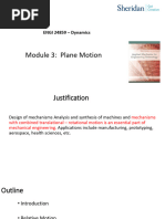 Module 3 - Plane Motion