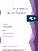 SUCESIÓN POR TESTAMENTO (2) (1) SD