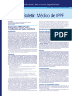 2009 Dickens IPPF Declaración Del IMAP Sobre Esterilización Quirúrgica Voluntaria