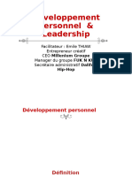 Developpement Personnel