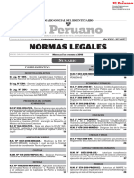 DL 1389 Modificatoria de La Ley 29325 Ley Del Sistema Nacional de Evaluación y Fiscalización Ambiental