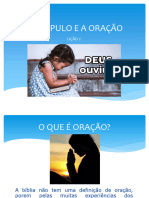 O Discípulo e A Oração