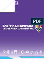 Politica Nacional Desarrollo Espiritual - 2023