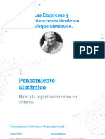 Las Empresas y Organizaciones Como Un Enfoque Sistemico 1