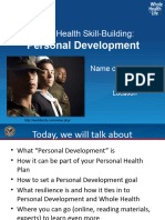 Personal Development Skill Building Course PPT 8-1-18