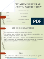 Expo Ingles Quantifiers