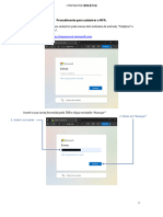 Procedimento para Configuração Do MFA