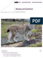 Lynx Spirit Animal - Meaning and Symbolism - Spirit Animals