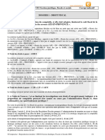 Corrigé DSCG Gestion Juridique Fiscale Et Sociale 2008