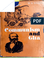 Communism and Geeta - Dr Hs Sinha