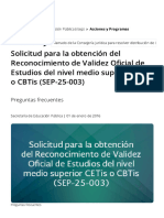 Preguntas Frecuentes: (/) Secretaría de Educación Pública (/sep) Acciones y Programas