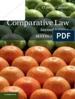 (Law in Context) Mathias Siems - Comparative Law-Cambridge University Press (2018)