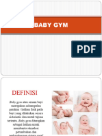 BABY GYM Senam Bayi