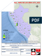 Porcentaje Mapa Poblacional Del Peru 2015 - 2022