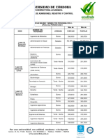 Puntajes de Referencia Periodo 2023 1 Aplica para 2024 1