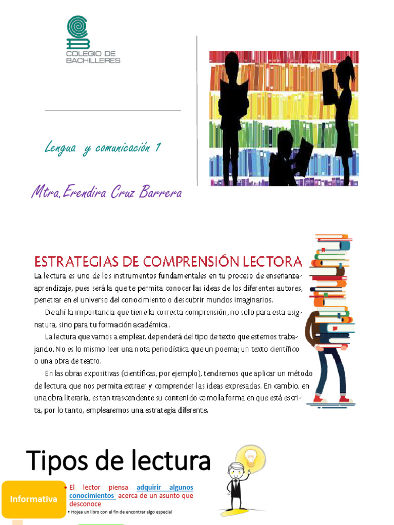 Tipos de Lectura y sus Finalidades | PDF | Comunicación | Aprendizaje