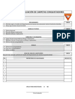 Matriz de Evaluación Carpetas Conquistadores