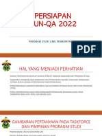 Persiapan Aun 2022