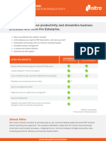 Nitro Pro Enterprise Vs Personal Data Sheet