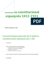 1 - Hist Constitucional 1812-1931