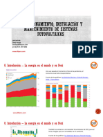 DIT Perú - Sistemas Fotovoltaicos para Baja y Media Potencia - Sesión #1